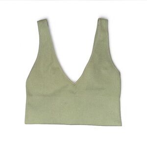 Sage Green Knit Women's Top